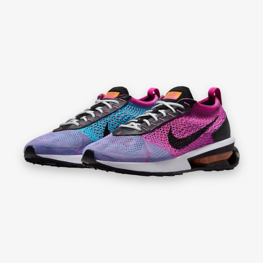 Nike Women's Air Max Flyknit Racer Casual Sneakers from Finish Line size 9